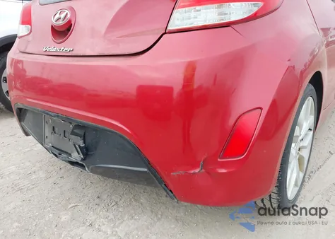 2013 Hyundai Veloster Base W/Black from USA, damaged, VIN KMHTC6AD2DU141462